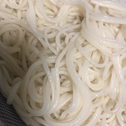 冷たいうどん、とっても美味しかったです♪ごちそうさまでした！